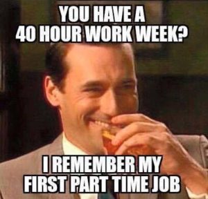 40 hour work week